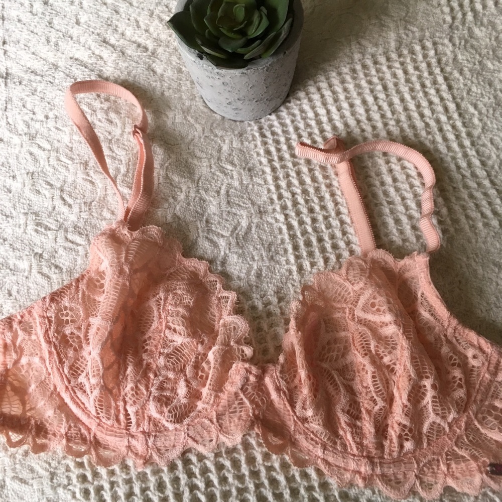Pink vs unlined pink bra